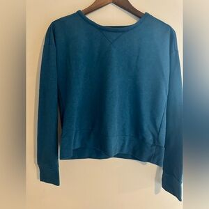 Nike Dri-FIT Blue  Sweatshirt with open back